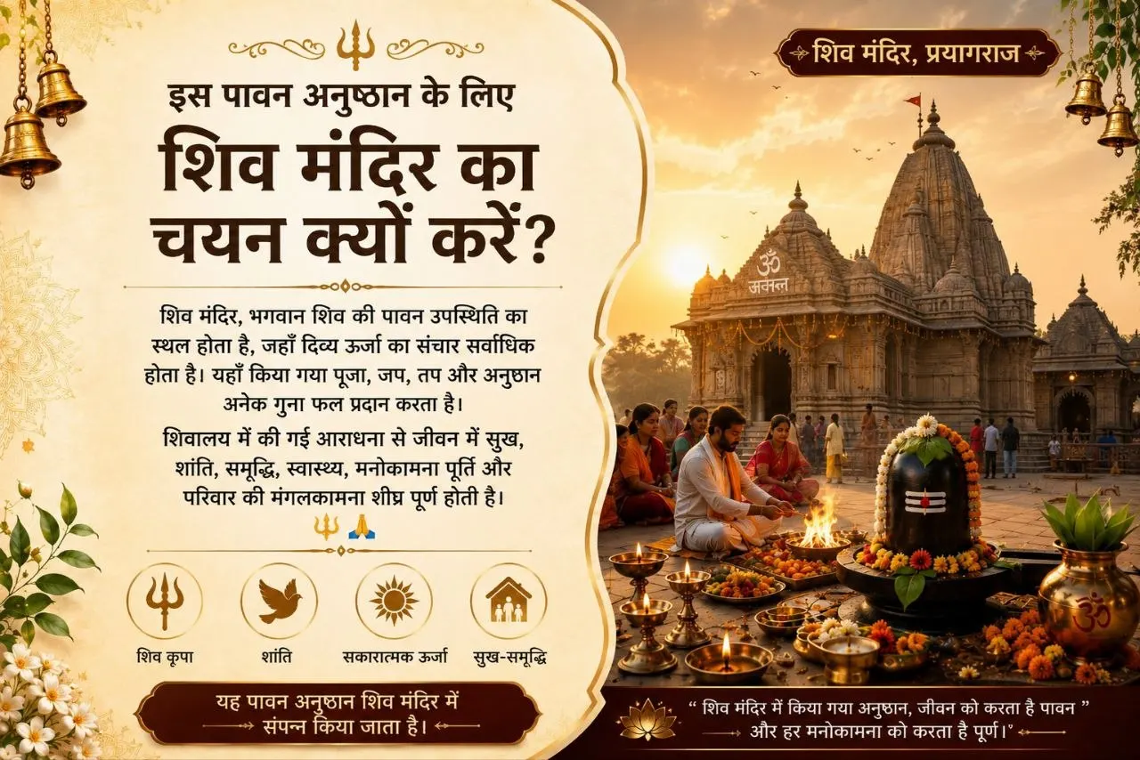 Why to choose Shiv Mandir Prayagraj